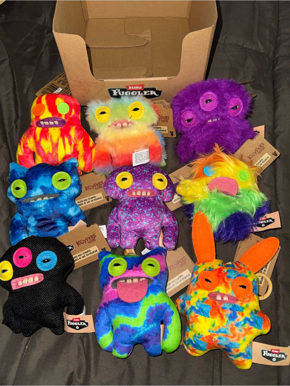Zuru Fuggler Multicolor Plush Toy - Bright Kids Stuffed Monster
